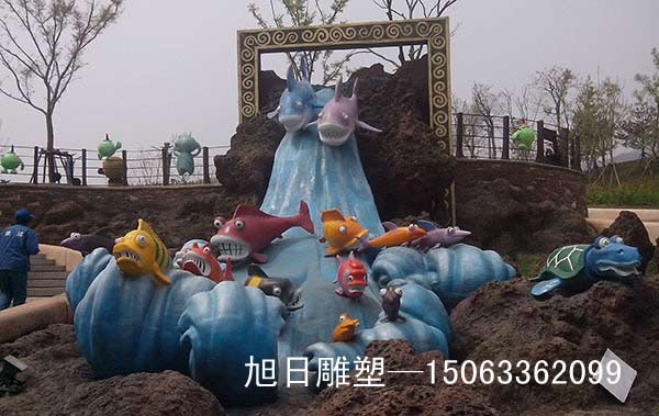 石雕、GRC雕塑